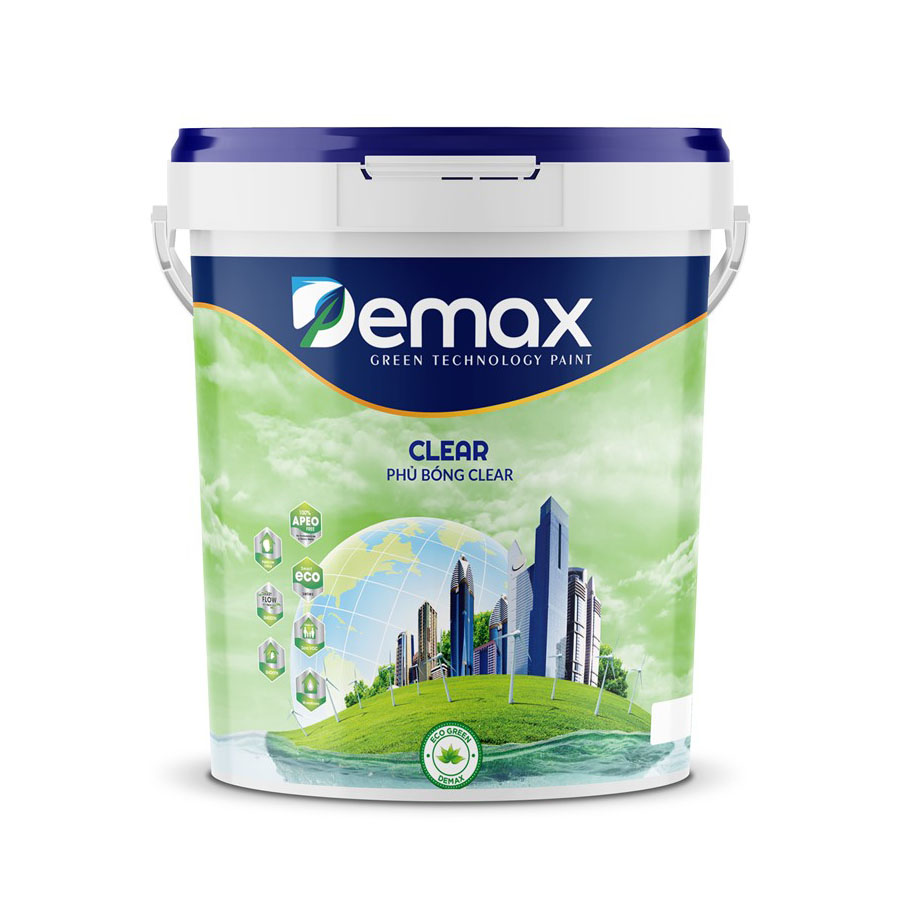 Sơn Demax phủ bóng Clear